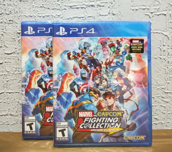 Marvel vs Capcom Fighting Collection Arcade Classics Ps4 Lacrado