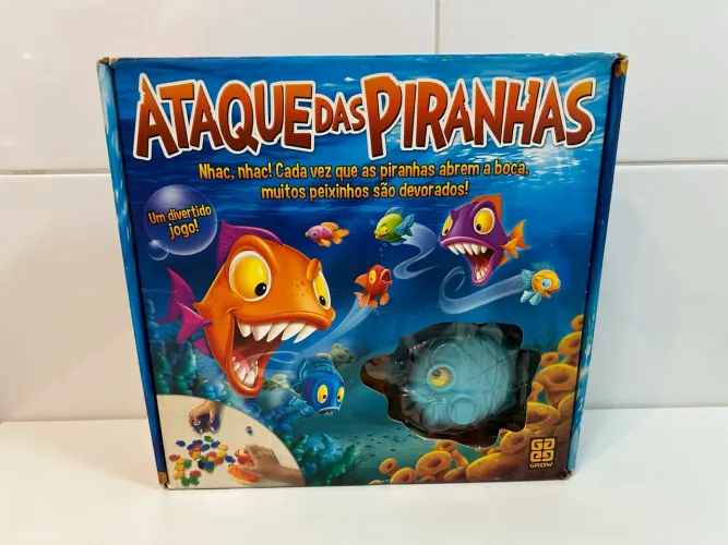 Jogo Ataque dos Peixes Piranhas - Grow