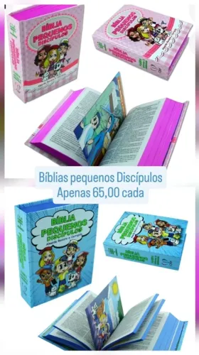 Bíblia Infantil Pequenos Discípulos. Nova Lacrada.