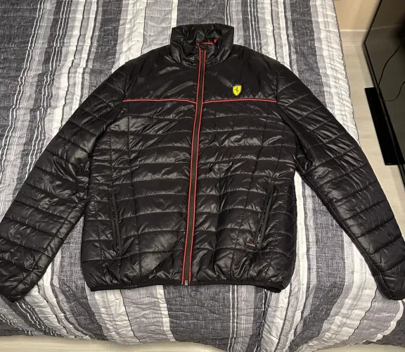 Jaqueta/Casaco Scuderia Ferrari Original Preto (Licenciado) - Tam. L (G)