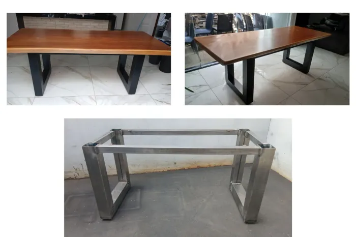 Base de Mesa em Metalon 