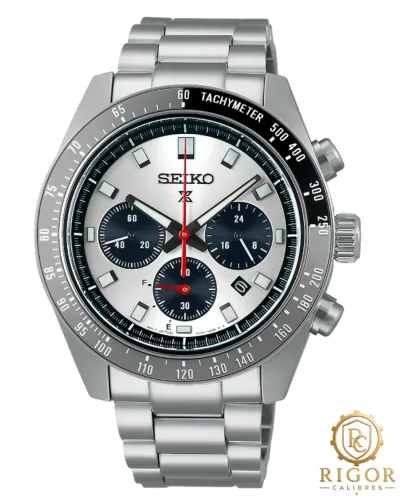 Relógio Seiko Prospex Speedtimer Solar SSC911 Cronógrafo Panda Caixa 41,5mm