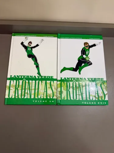 LANTERNA VERDE CRÔNICAS COMPLETO 2 VOLS