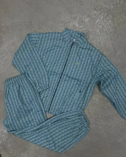 Conjunto monograma azul , novo !