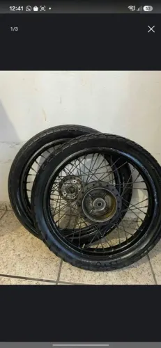 Pneu+calha aro 18
