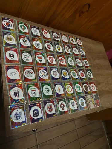 Álbum completo da copa com todas figurinhas para colocar