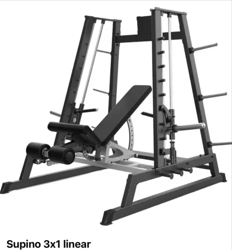 Máquina supino 3x1
