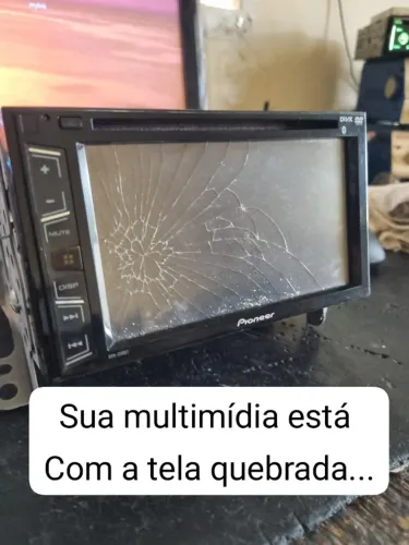 Pioneer - Avh - Troca de Touch Screen - Som Automotivo Em Cuiabá