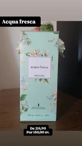 Acqua fresca 200ml lacrado
