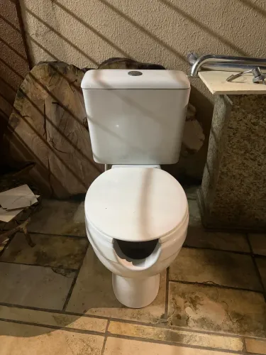 VASO SANITARIO CELITE ADAPTADO PARA DEFICIENTE