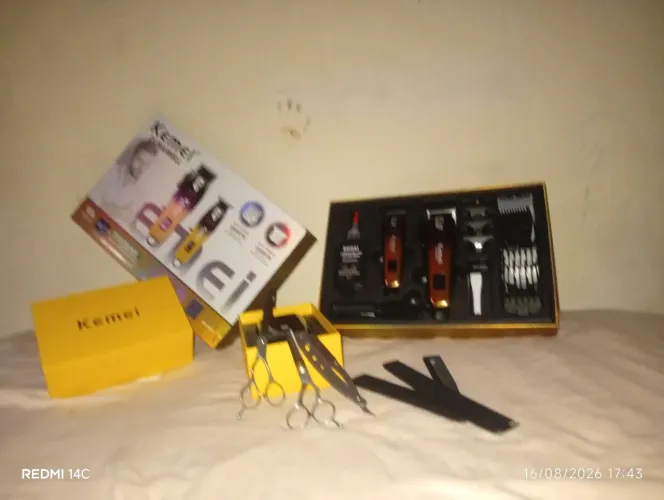 Kit de máquina da Kemel um excelente equipamento para começar seu sonho no ramo da baber