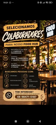 Oportunidade de emprego