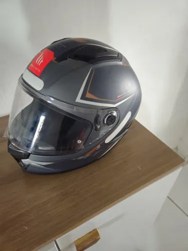 Capacete Stinger 59-60 Cinza