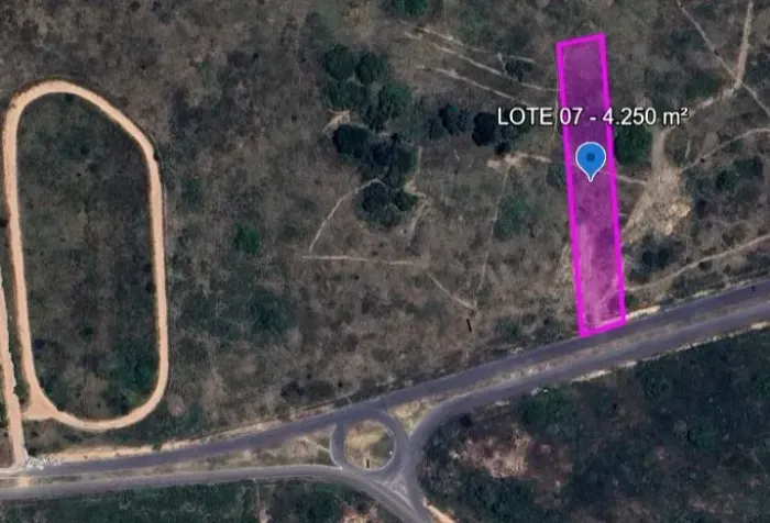 Lote amplo de 4.250 m² Chaparral, Feira de Santana/BA