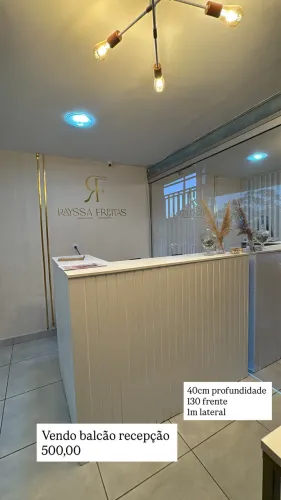Balcão recepção