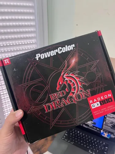 Placa de Vídeo Radeon RX 550 4GB