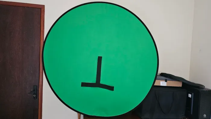 SOU FOTO Fundo Chroma Key Verde Portátil Para Utilização em Encosto de Cadeiras