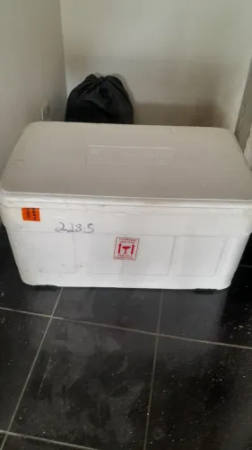 Vendo um isopou grande para colocar água cerveja ou galeto no valor 80reais zap