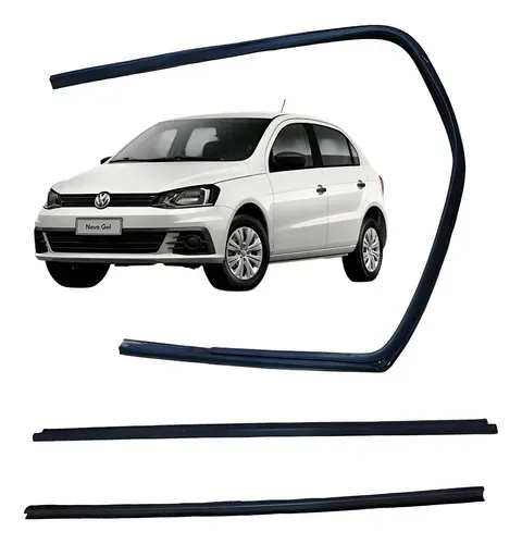 Kit Pestana Traseira Direita Gol G7 2017 1.0 Volkswagen