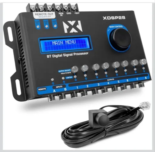 Processador DSP NVX XDSP28 X-Series 8 Canais - Novo (Importado)