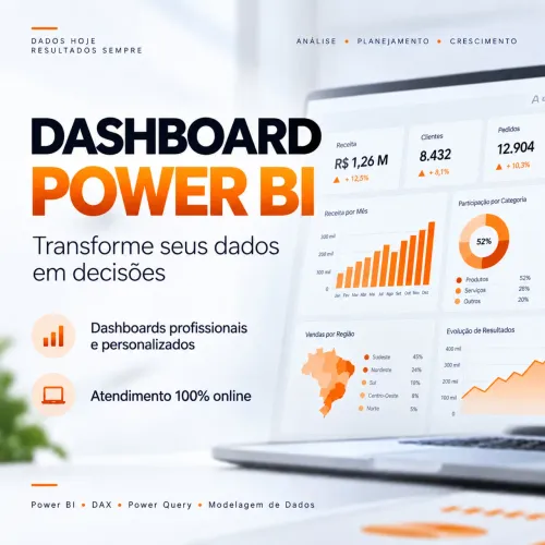 Dashboard Power BI Profissional | KPIs, Relatórios e Indicadores
