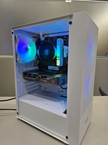 PC Gamer - RYZEN 5 5600GT, A520M,RTX5060 8GB, 16GB(2X8GB), 512GB NVME, 600W, A290 BRANCO
