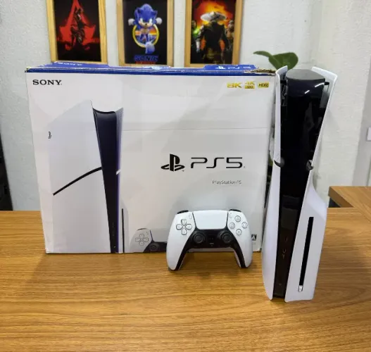 PS5 Slim Mídia Física - Pego PS4