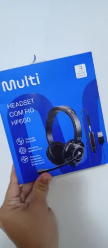 Headset Multilaser HF600 (aberto apenas pra teste)