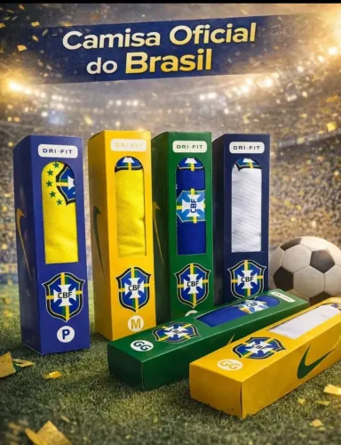 Camisas da seleção Brasileira
