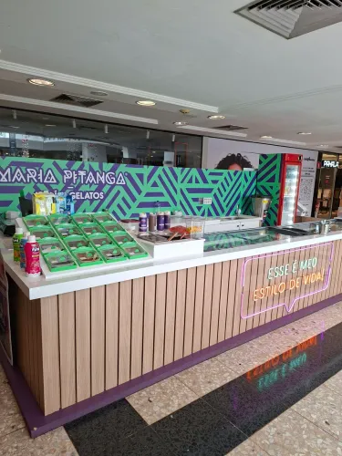 Vendo um liindo quiosque com franquia da Maria pitanga no alameda shopping