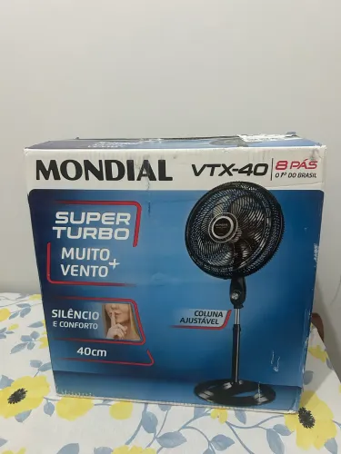 Ventilador Mondial VTX-40 8 pás 220v (NOVO LACRADO) - com NF
