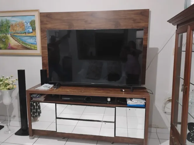Rack com painel 