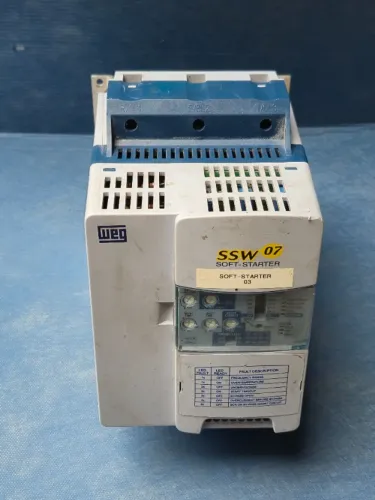 Soft Starter Chave Partida Suave Trifásica Motores 220-575v 61 A BRSSW070061T5SZ WEG