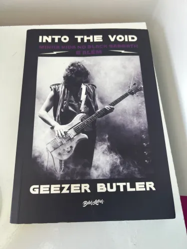 livro biografia geezer butler (baixista black sabbath)