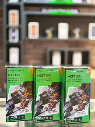 INFINIX HOT 60I (NFC) 256GB + 8RAM garantia pela fabricante
