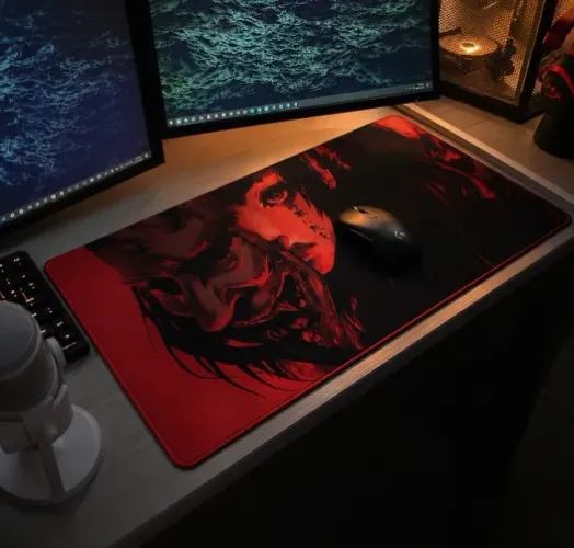 Mousepad Grande Vermelho