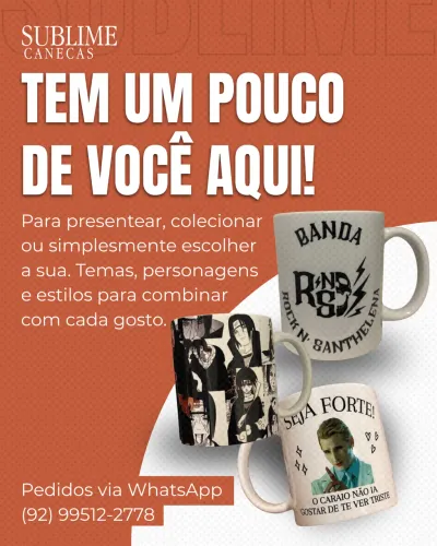 Canecas Personalizadas - Brindes, Presentes, Datas Comemorativas, Etc