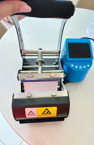 Máquina de impressão em Xícaras