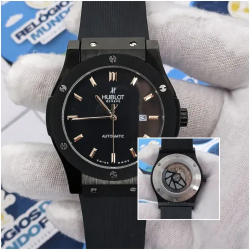 RELÓGIO CLASSIC FUSION AUTOMÁTICO ALL BLACK 