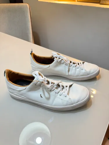 tênis couro reserva masculino branco  41