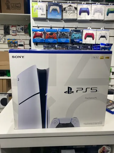 Ps5 slim 1Tb novo Com unidade de disco