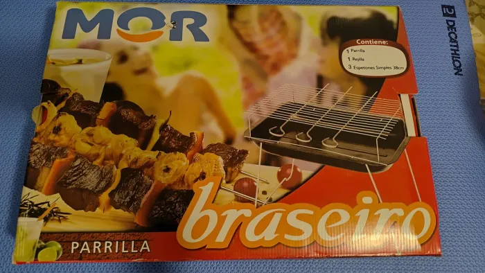Churrasqueira da Mor, braseiro portátil a carvão