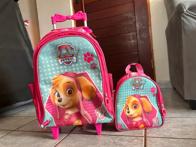 Bolsa escolar rodinha 