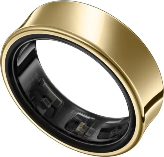 Galaxy Ring Dourado Novo Tamanho 11