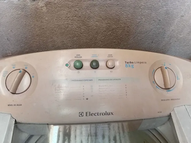 MAQUINA DE LAVAR ELECTROLUX 8KG
