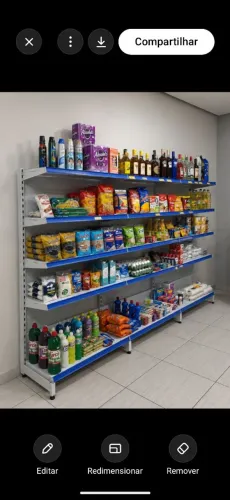 Gondula em aço