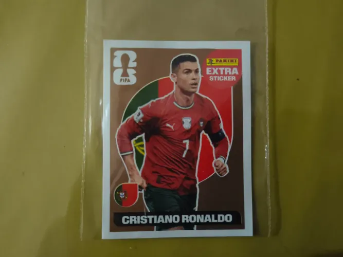 Figurinha legend bronze do Cristiano Ronaldo