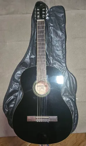 Violão Michael Antares VM12N Preto + Capa Original