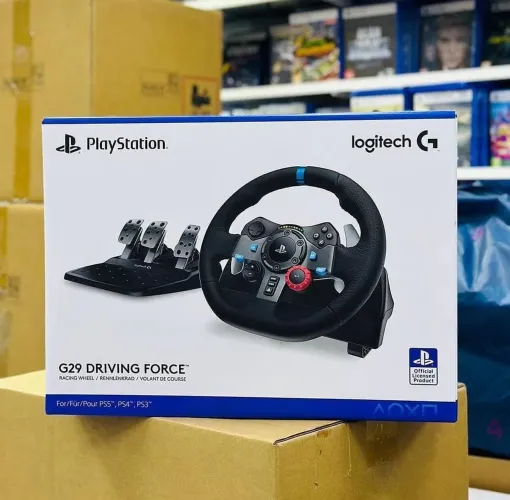 Volante Gamer Lógitech G29 Para PlayStation e Pc