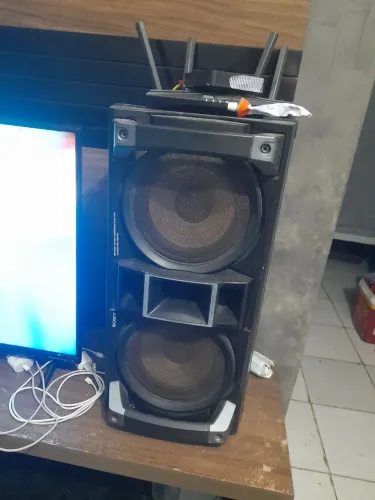 2 CAIXA DE SOM SONY